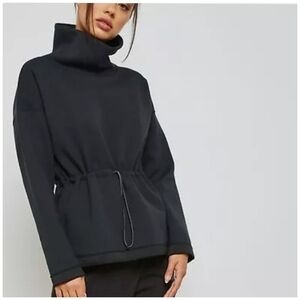 {S} Nike Dri-Fit Therma Flex Training Cowl Sport Sweatshirt Black